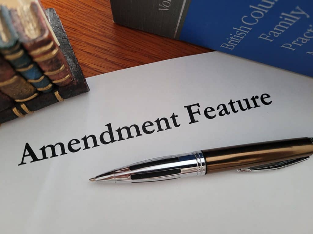 BC Divorce Options Amendment Service